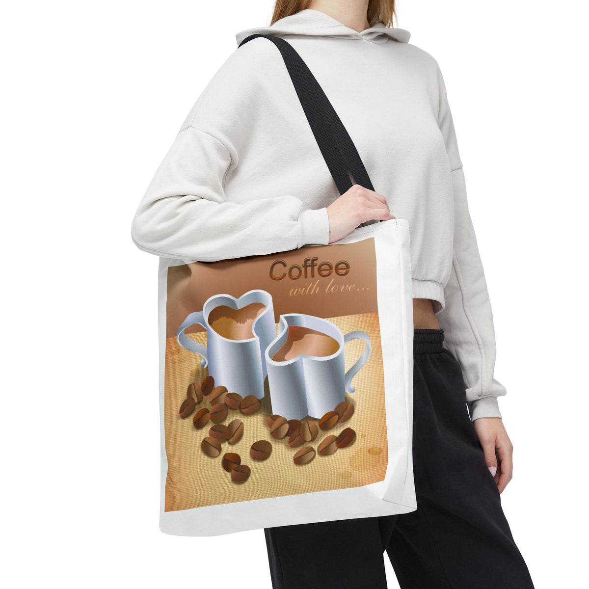 Coffee With Love Tote Bag