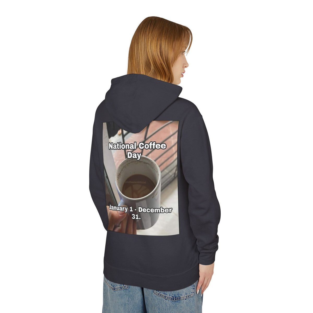 National Coffee Day Unisex Lightweight Hoodie
