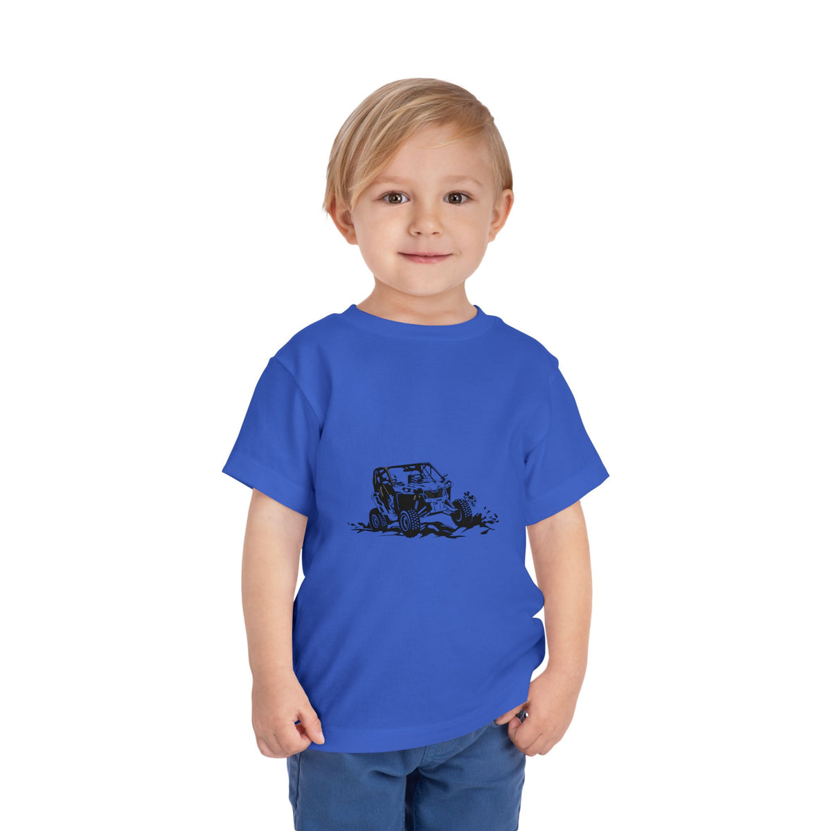 Slingin' Mud Side By Side Toddler Unisex Short Sleeve Crewneck Tee
