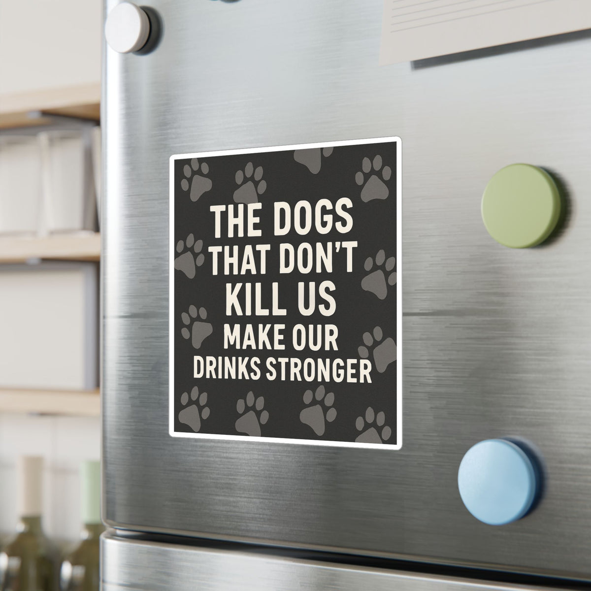 Drinks Stronger Vinyl Decal