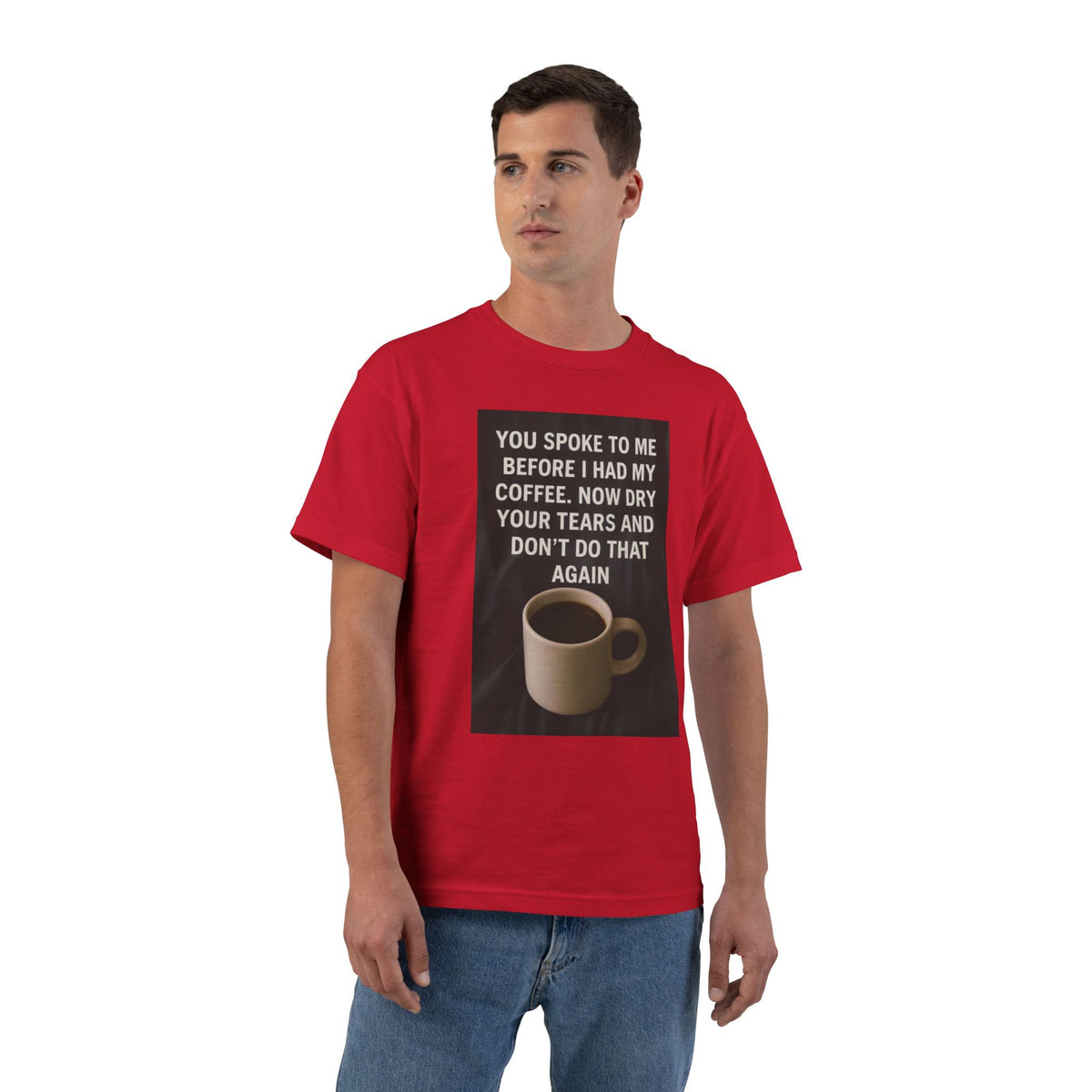 Dry Your Tears Men's Short-Sleeve Crewneck Tee