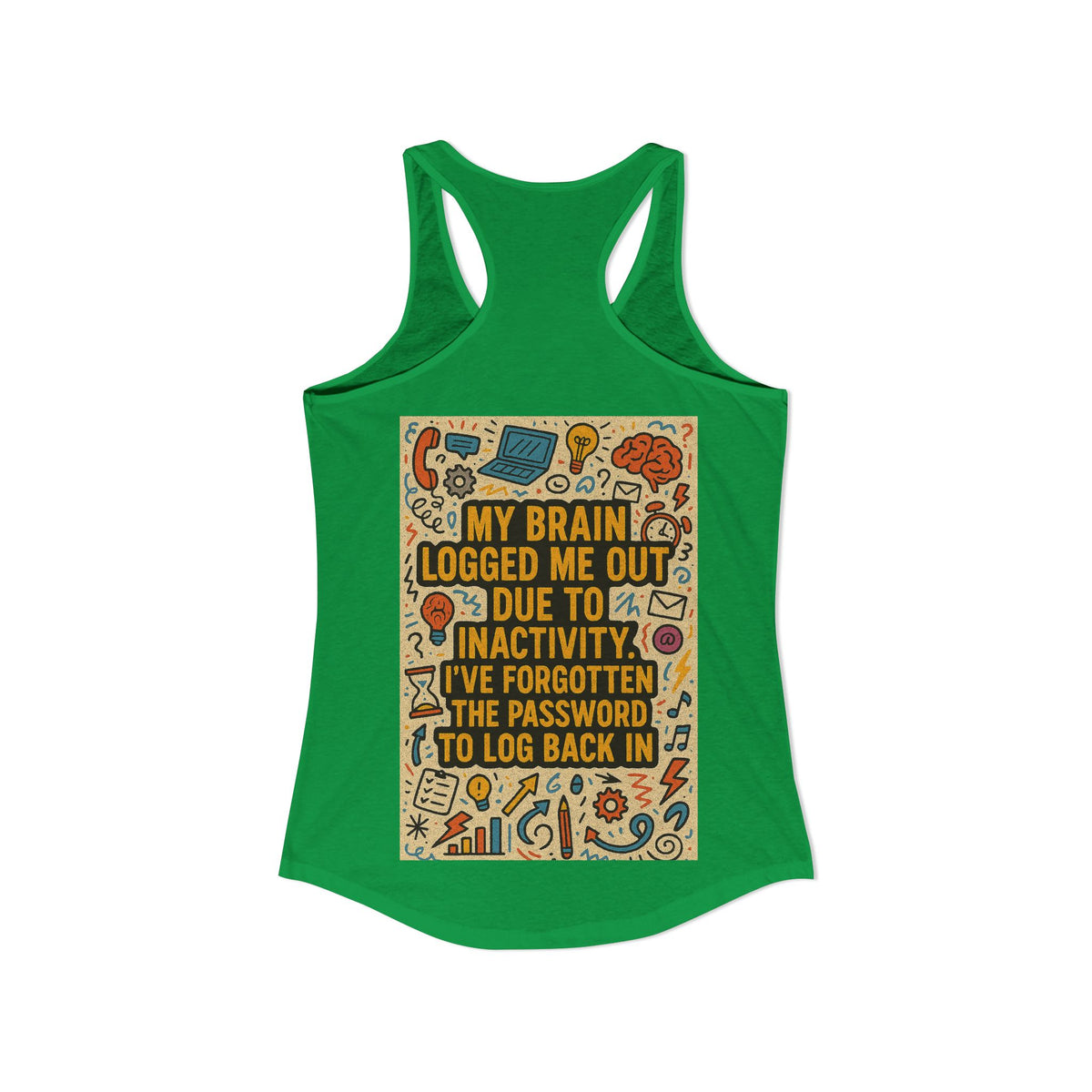 Logged Out Women's Racerback Tank