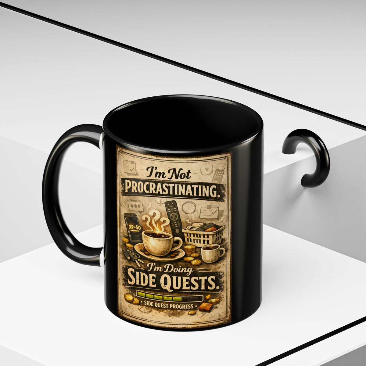Procrastinating 2-Tone Coffee Mug