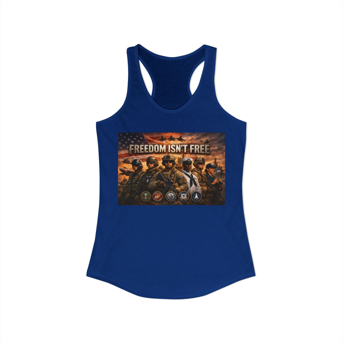 Freedom Isn't Free Women's Racerback Tank