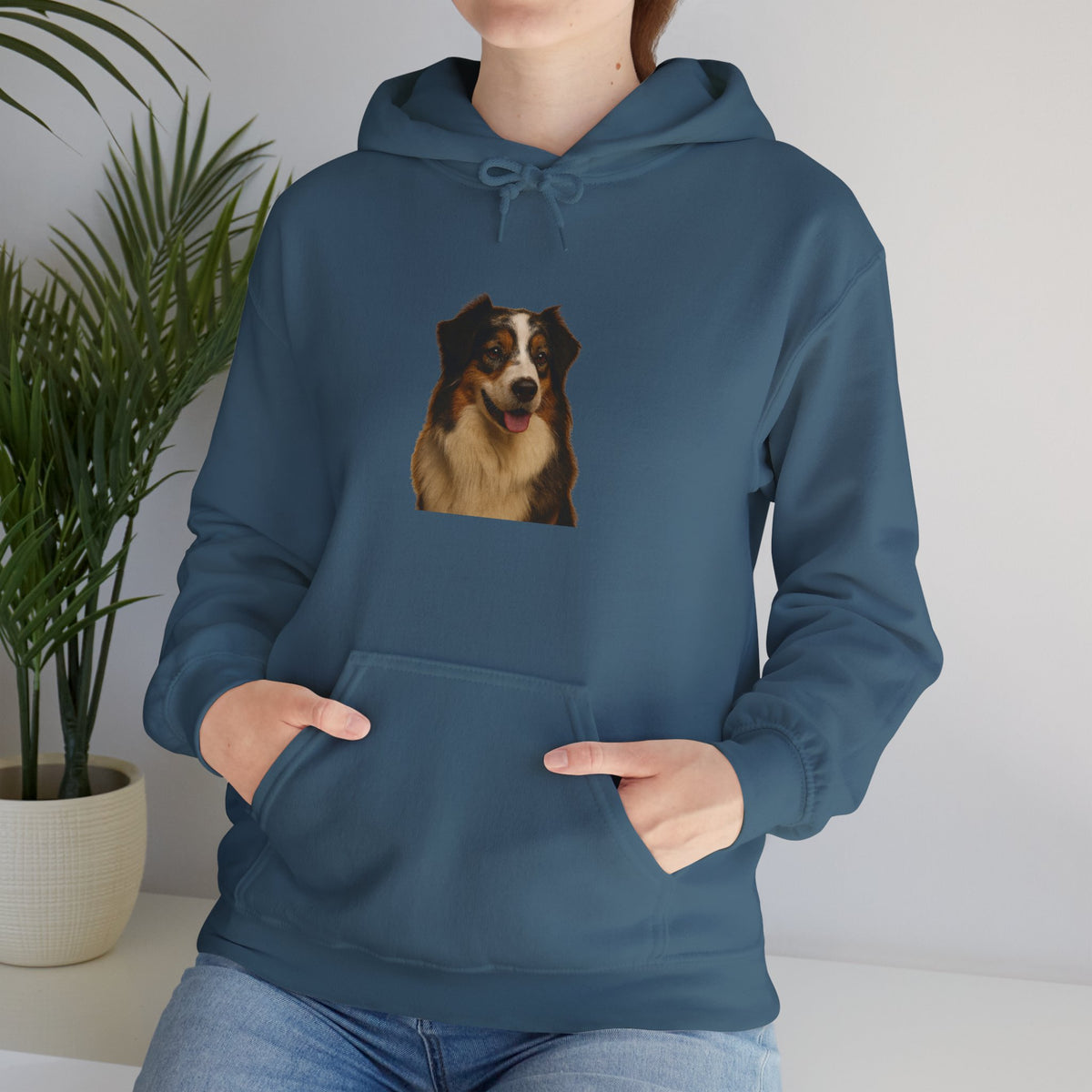 Aussie Head Unisex Hoodie