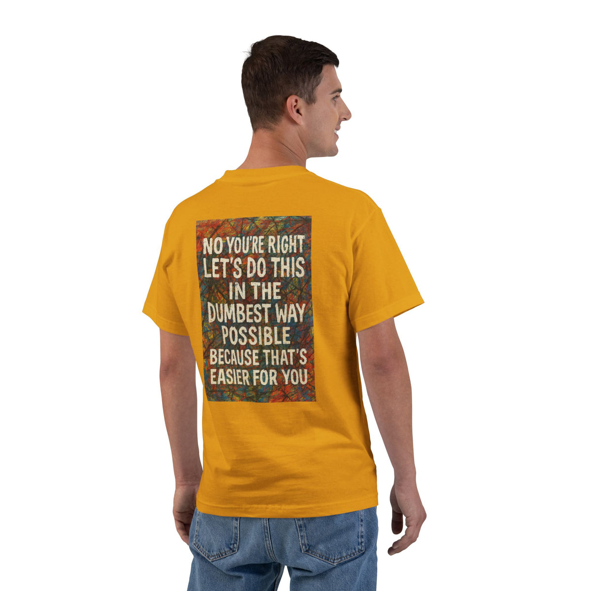 Easier For You Men's Short-Sleeve Crewneck Tee