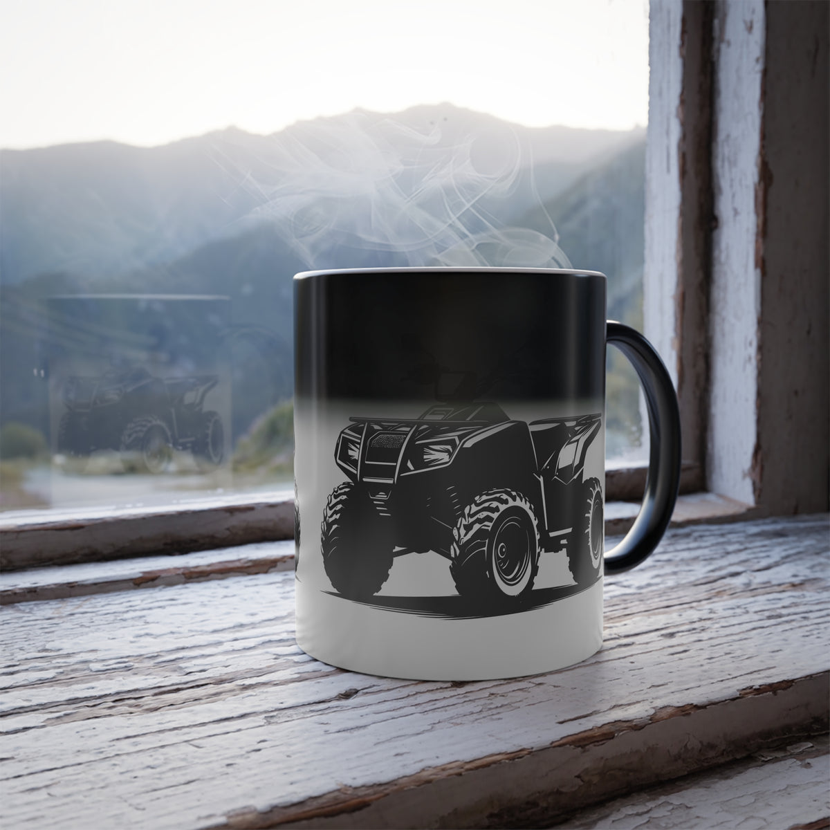 Off The Beaten Path Quad Color Changing Mug