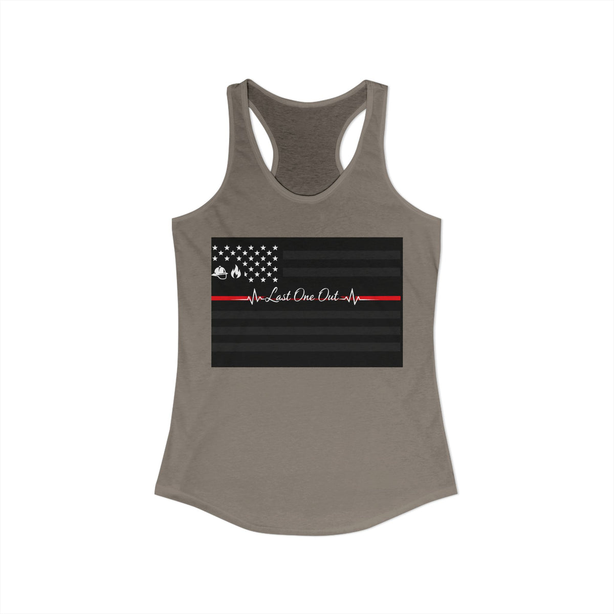 Thin Red Line Women's Racerback Tank