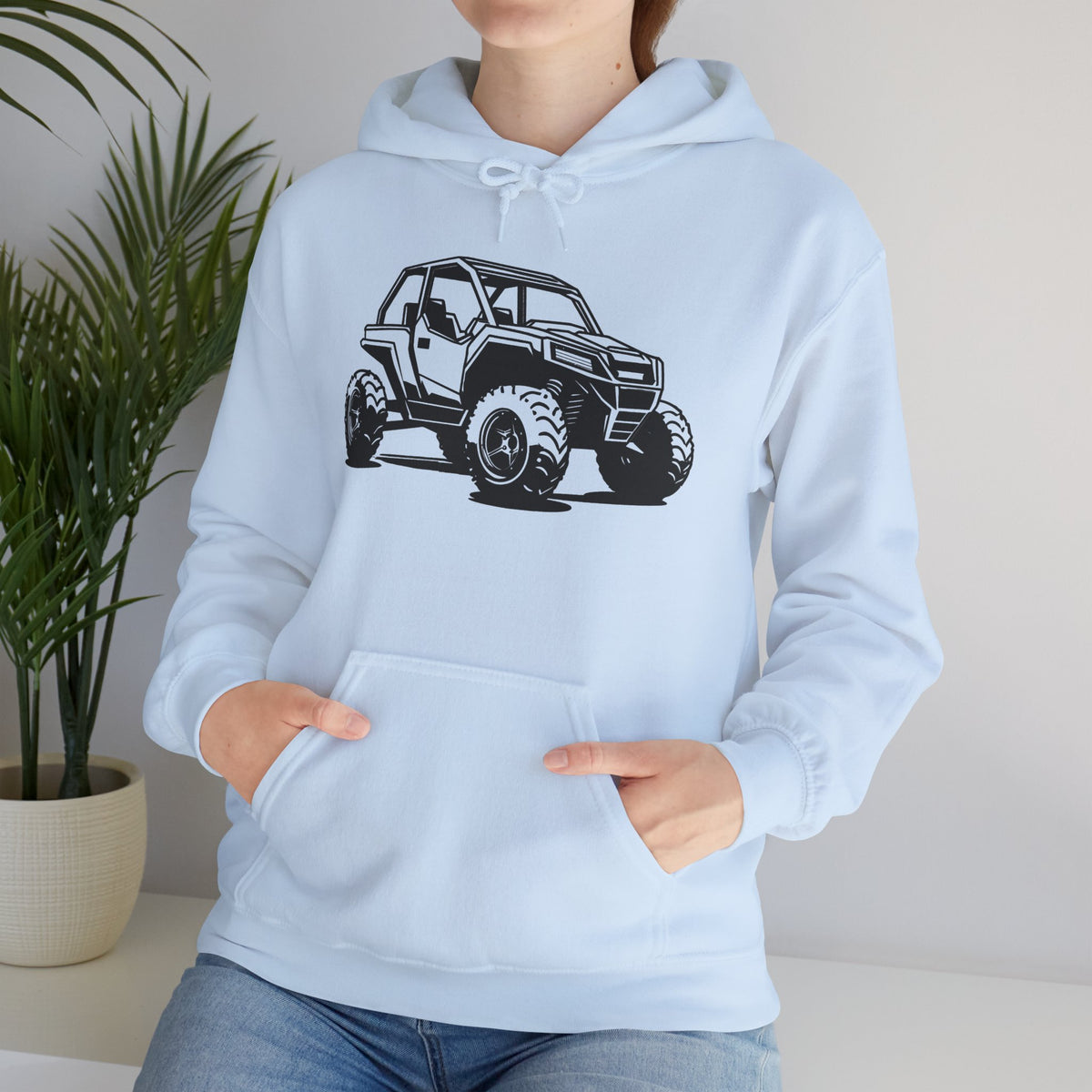 Off The Beaten Path Side By Side Unisex Hoodie