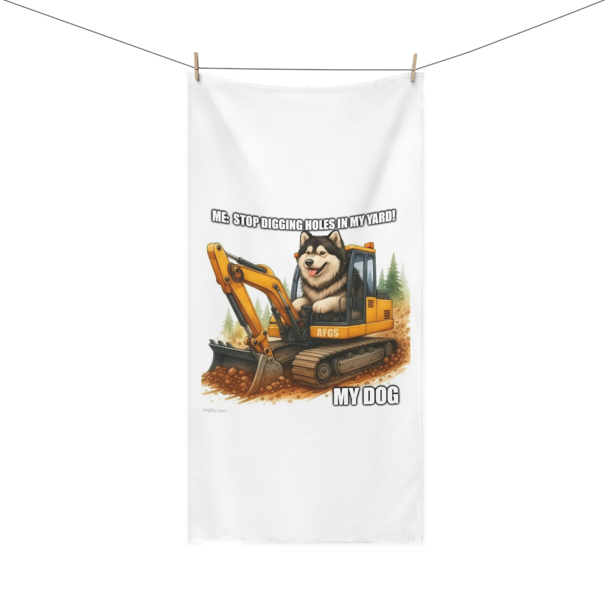 Digmaster 2000 Mink-Cotton Beach Towel