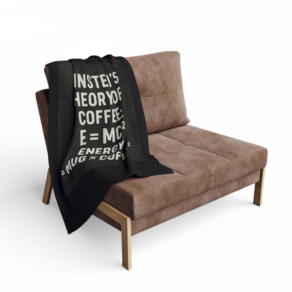 Einstein's Theory Of Coffee Arctic Fleece Blanket