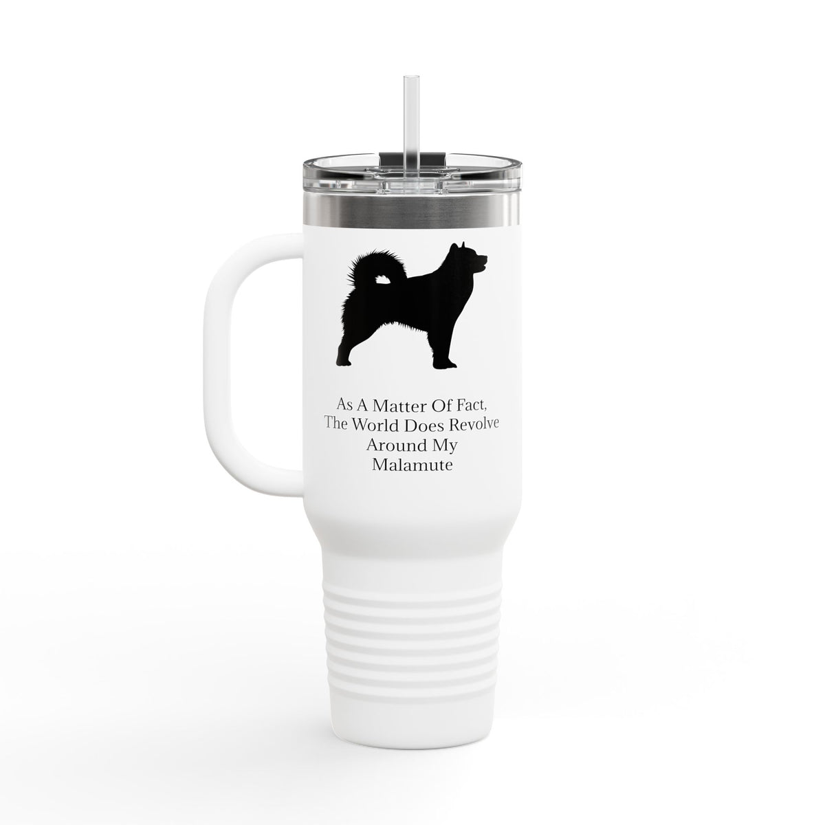 Matter Of Fact Malamute Insulated Travel Mug