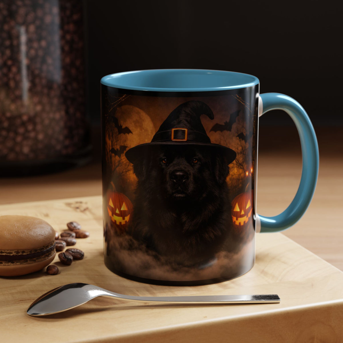 Witch Hat Pack Newfie 2-Tone Coffee Mug