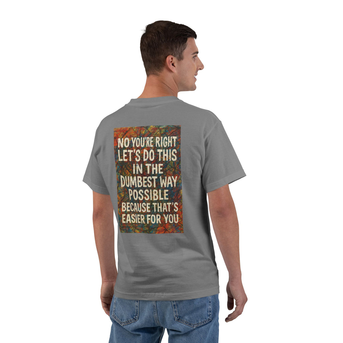 Easier For You Men's Short-Sleeve Crewneck Tee