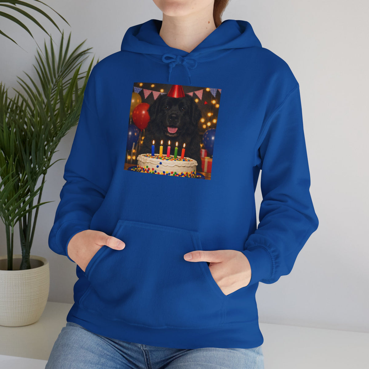 Birthday Buddy Newfie Unisex Hoodie