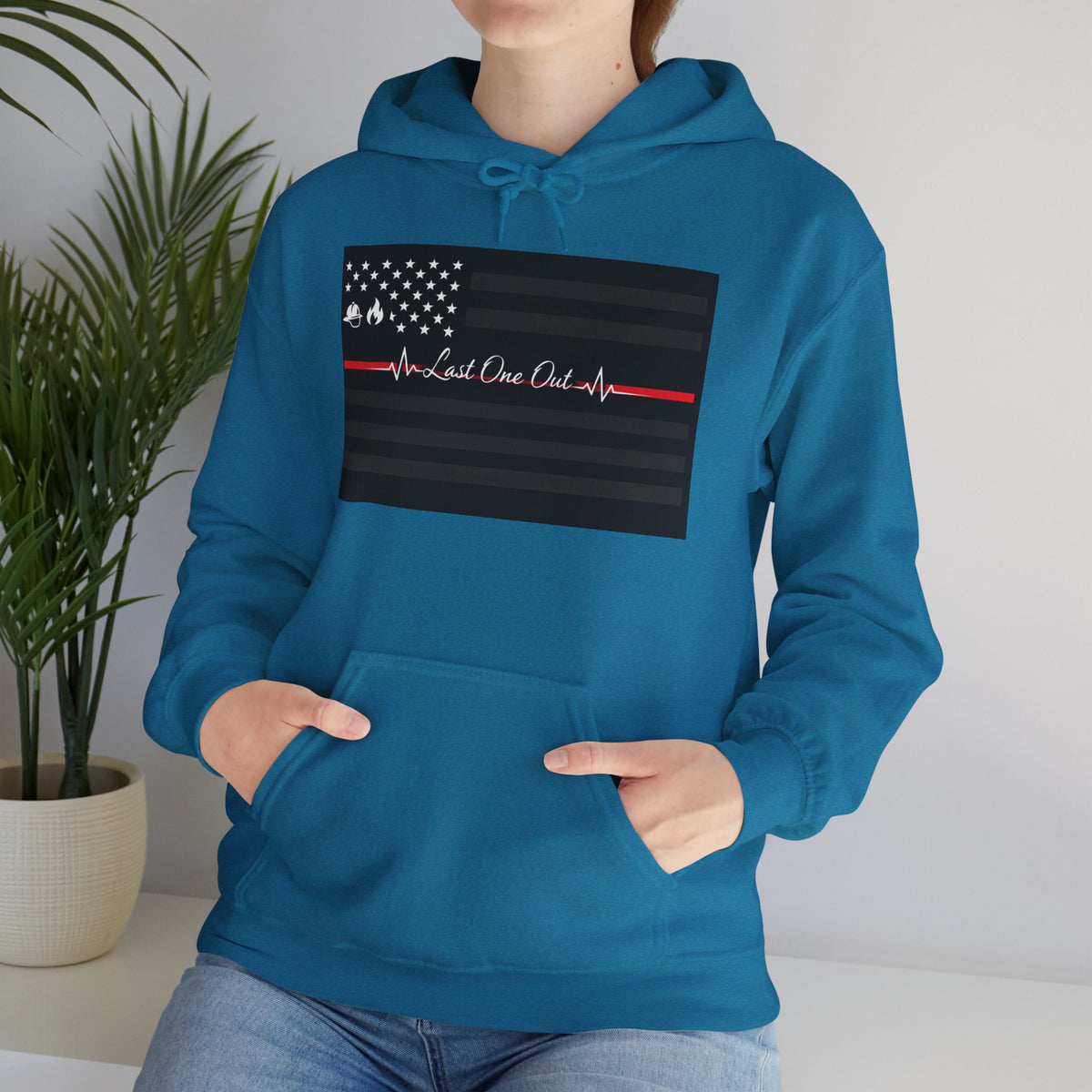Thin Red Line Unisex Hoodie
