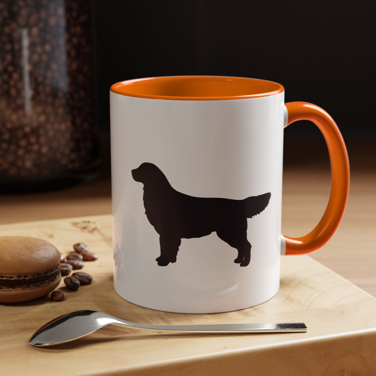 Golden Silhouette 2-Tone Coffee Mug