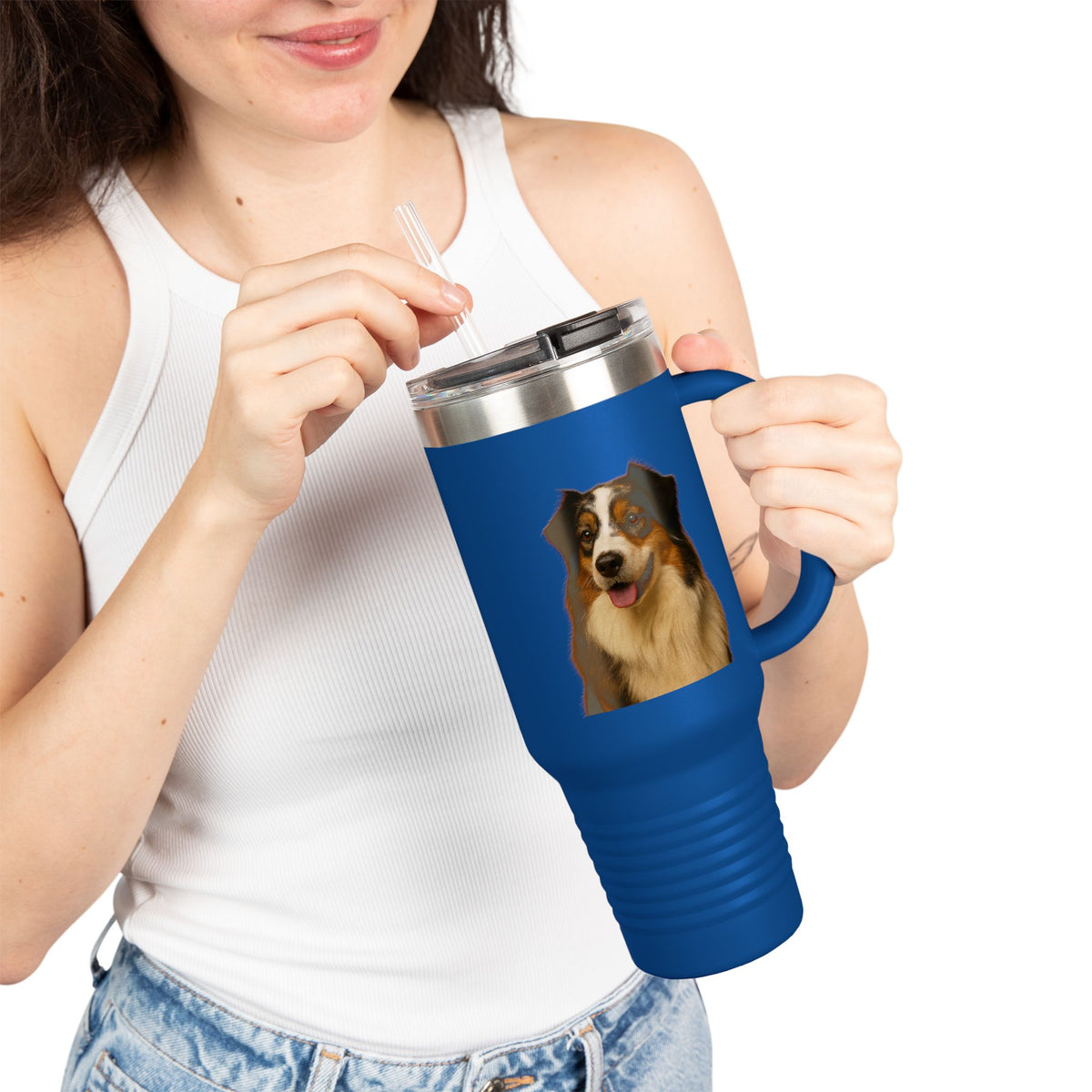 Aussie Head Insulated Travel Mug