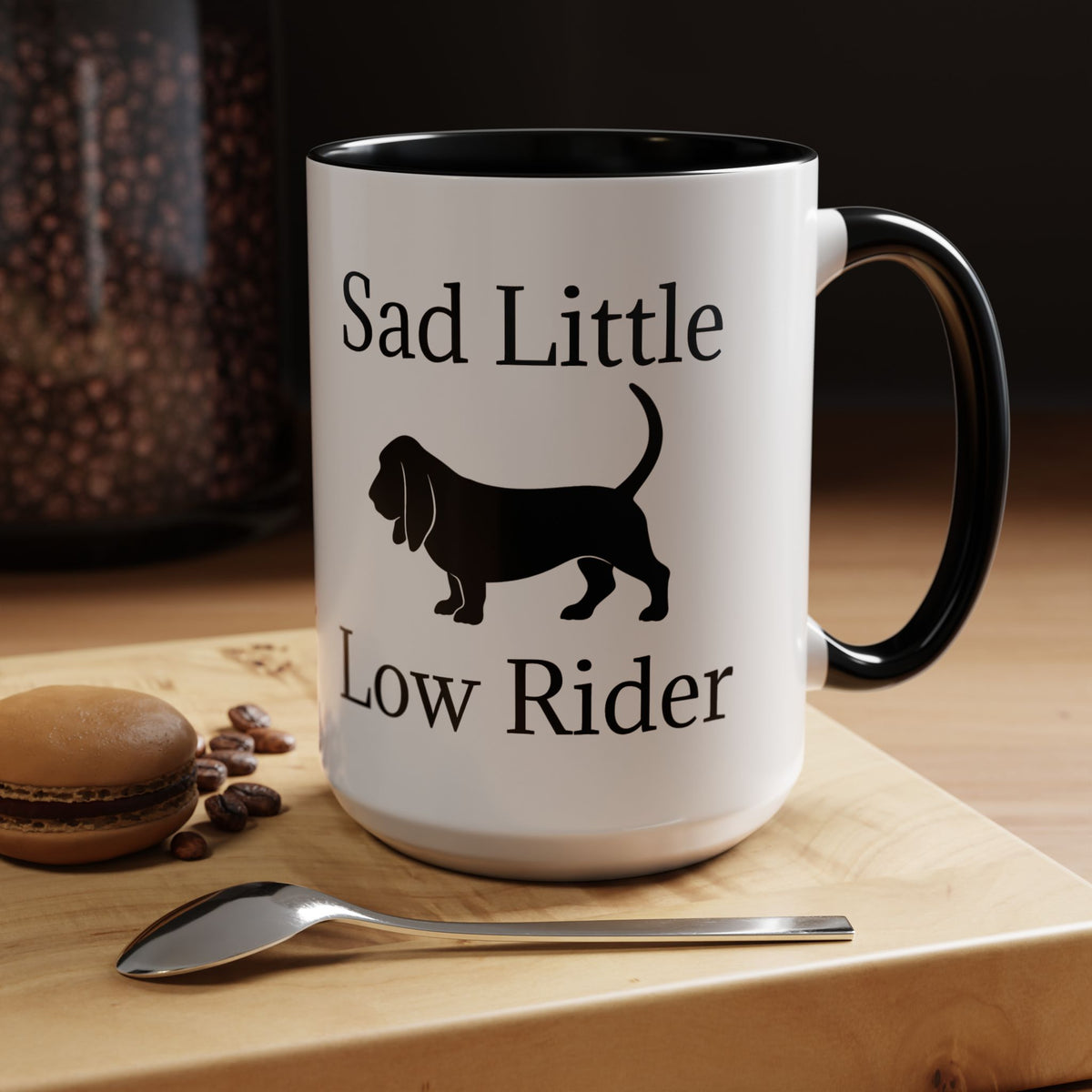 Sad Little Low Rider 2-Tone Coffee Mug