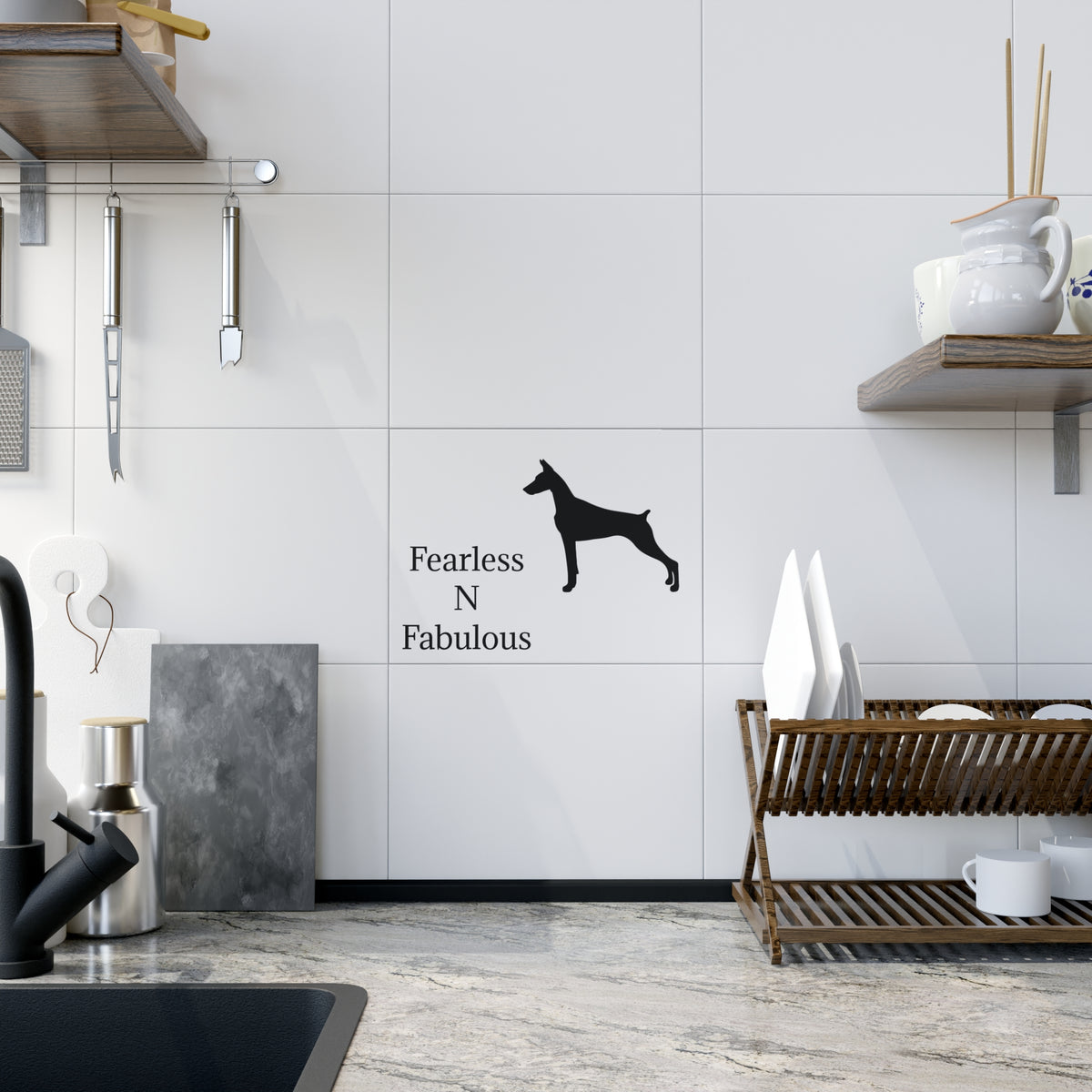 Fearless N Fabulous Ceramic Photo Tile