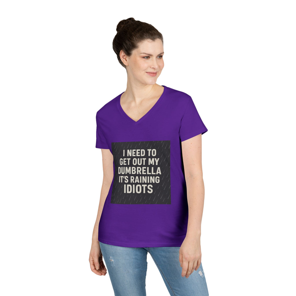 Dumbrella Women's V-Neck Tee