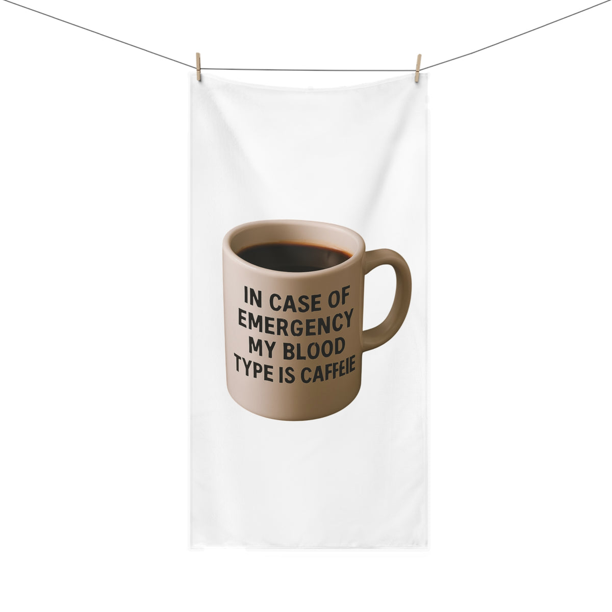 Blood Type Mink-Cotton Beach Towel