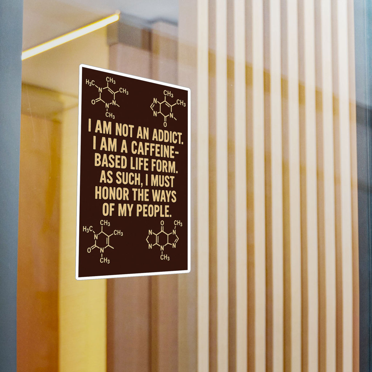 Not An Addict Vinyl Decal