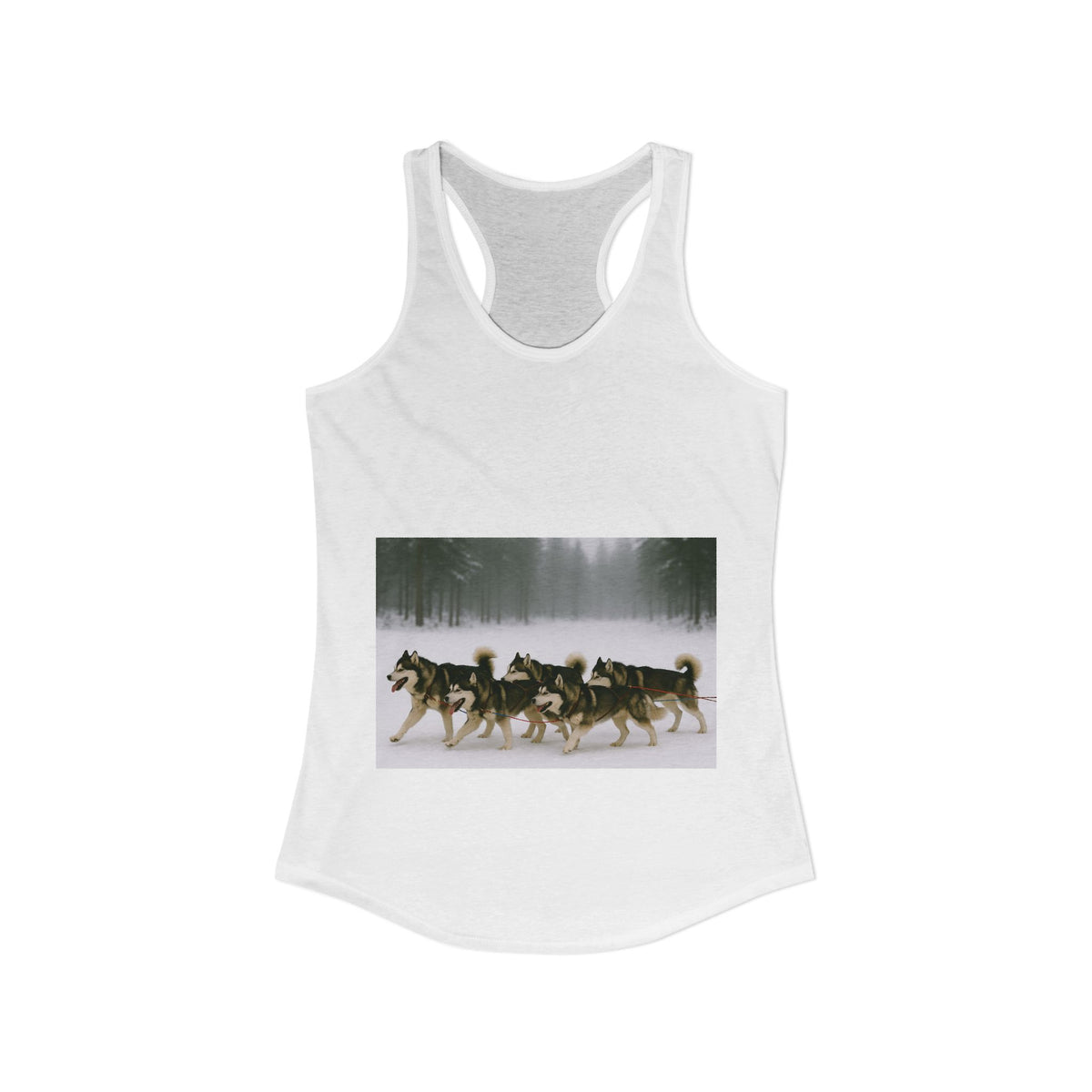 Mush On Women's Racerback Tank