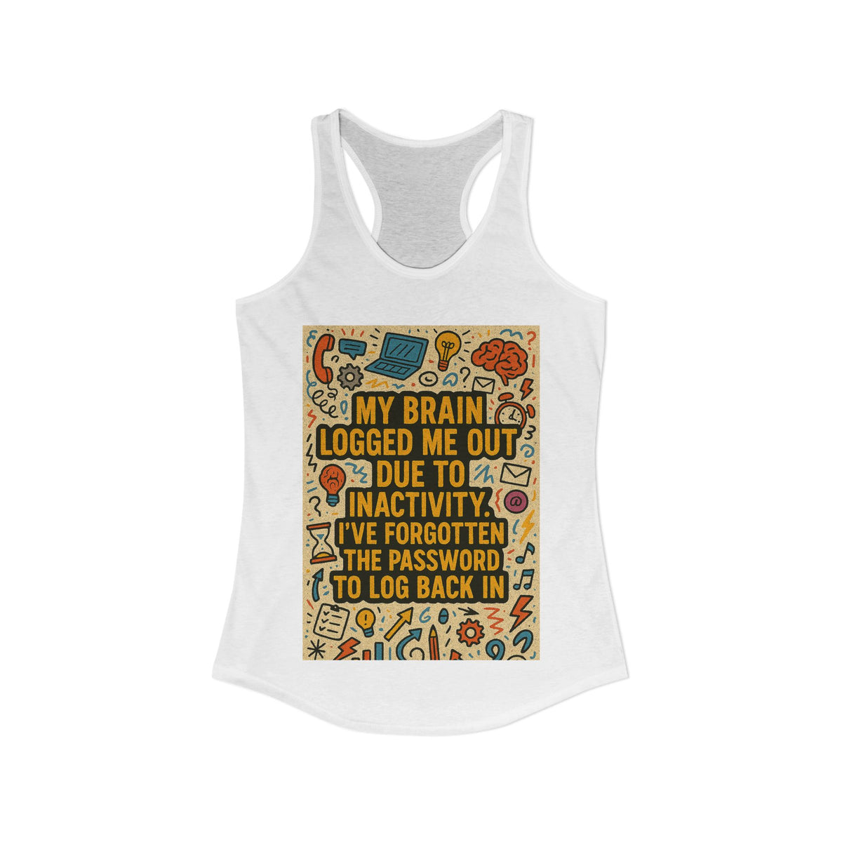 Logged Out Women's Racerback Tank