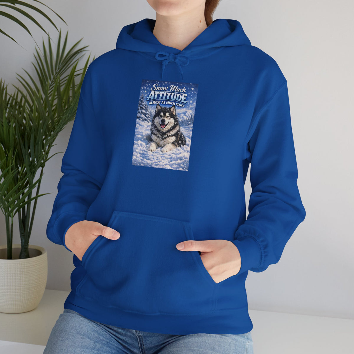 Snow Much Attitude Unisex Hoodie