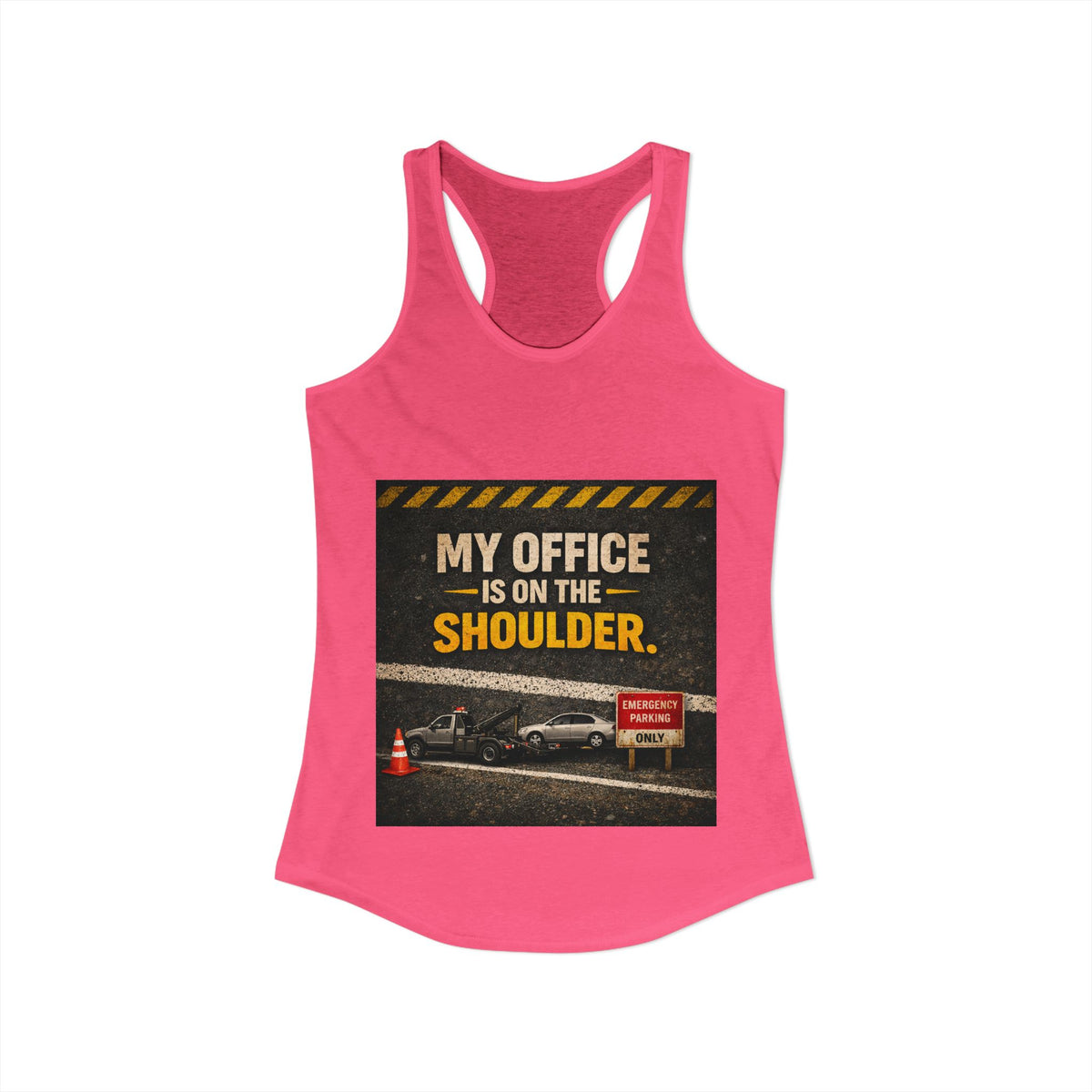 My Office Women's Racerback Tank