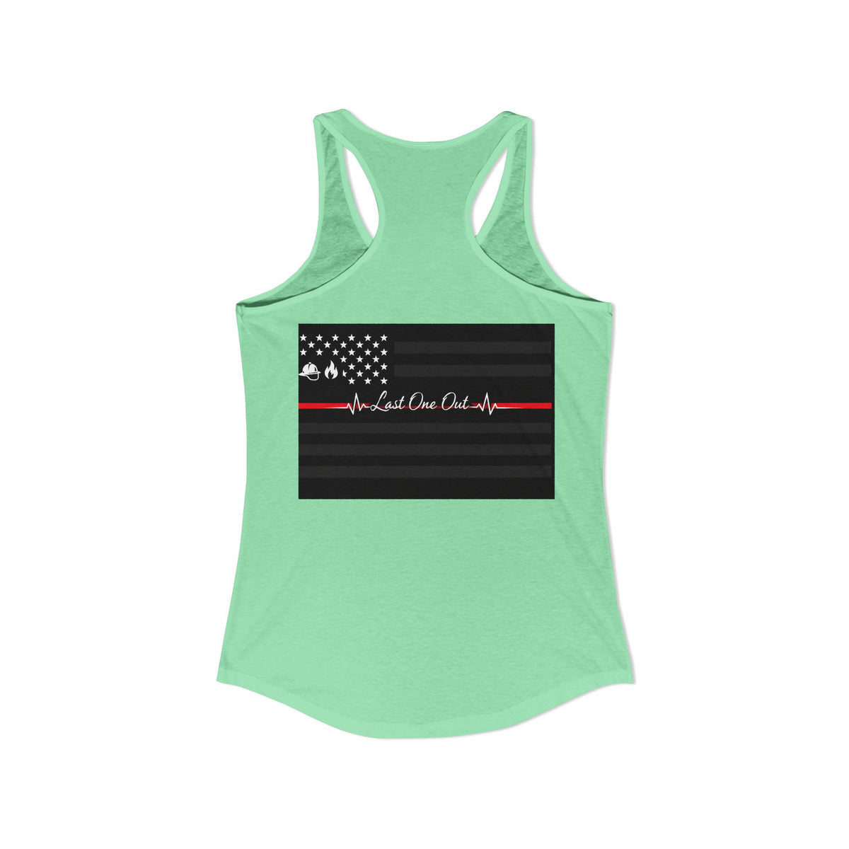 Thin Red Line Women's Racerback Tank