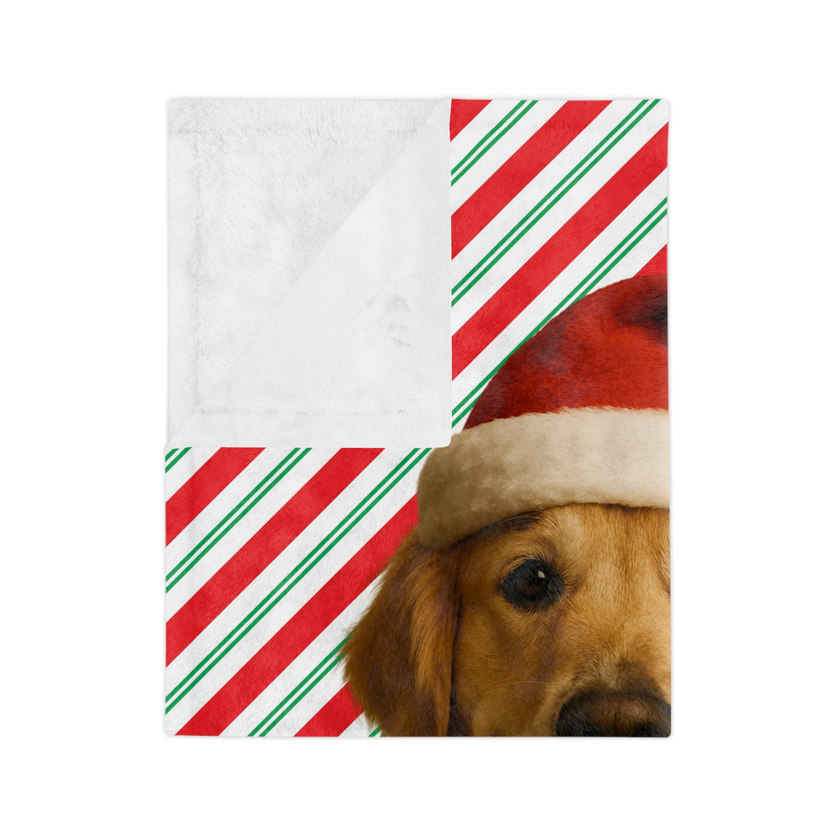 Santa Paws Golden Velveteen Microfiber Blanket