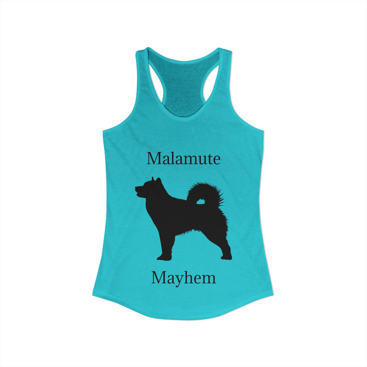Malamute Mayhem Women's Racerback Tank