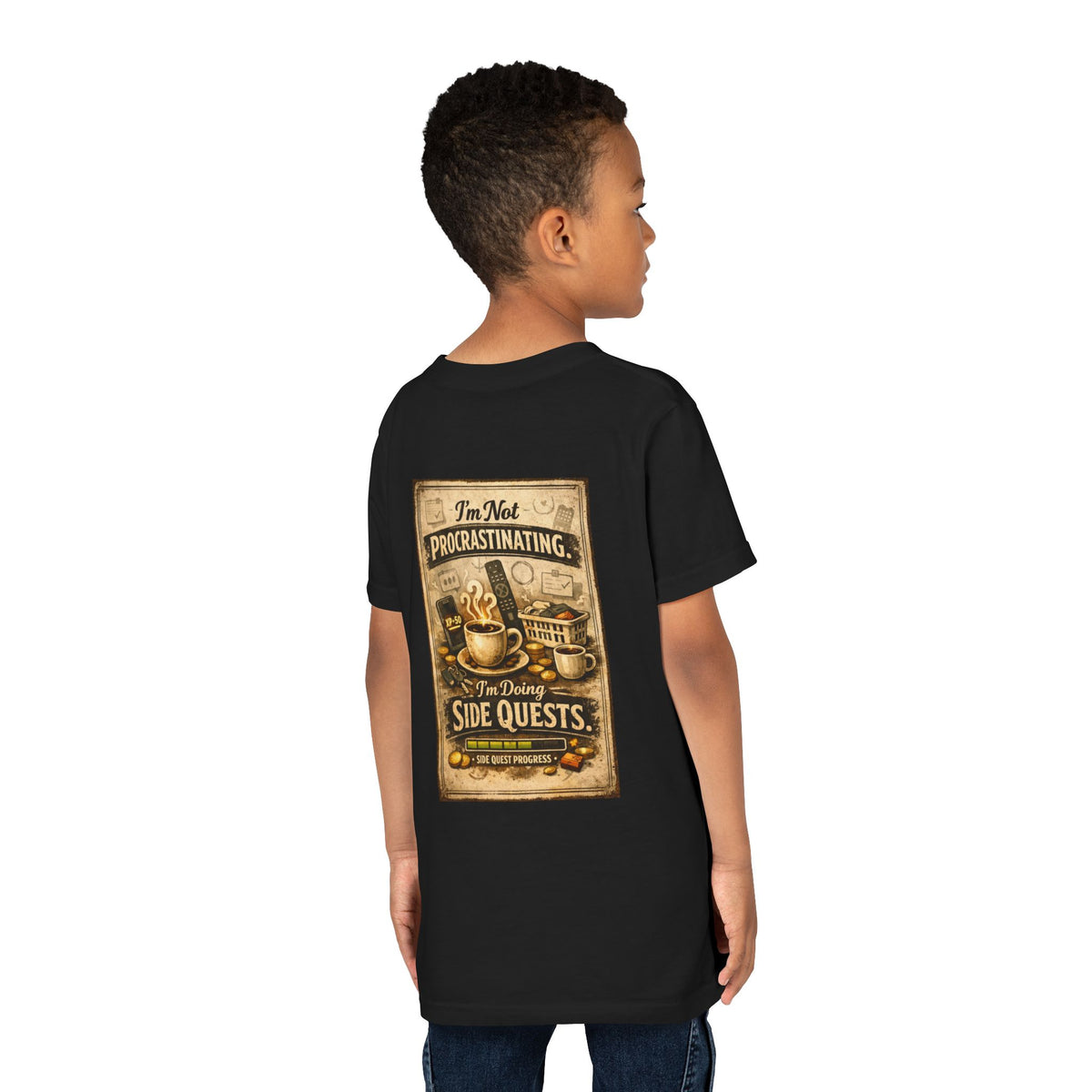 Procrastinating Youth Unisex Short Sleeve Crewneck Tee