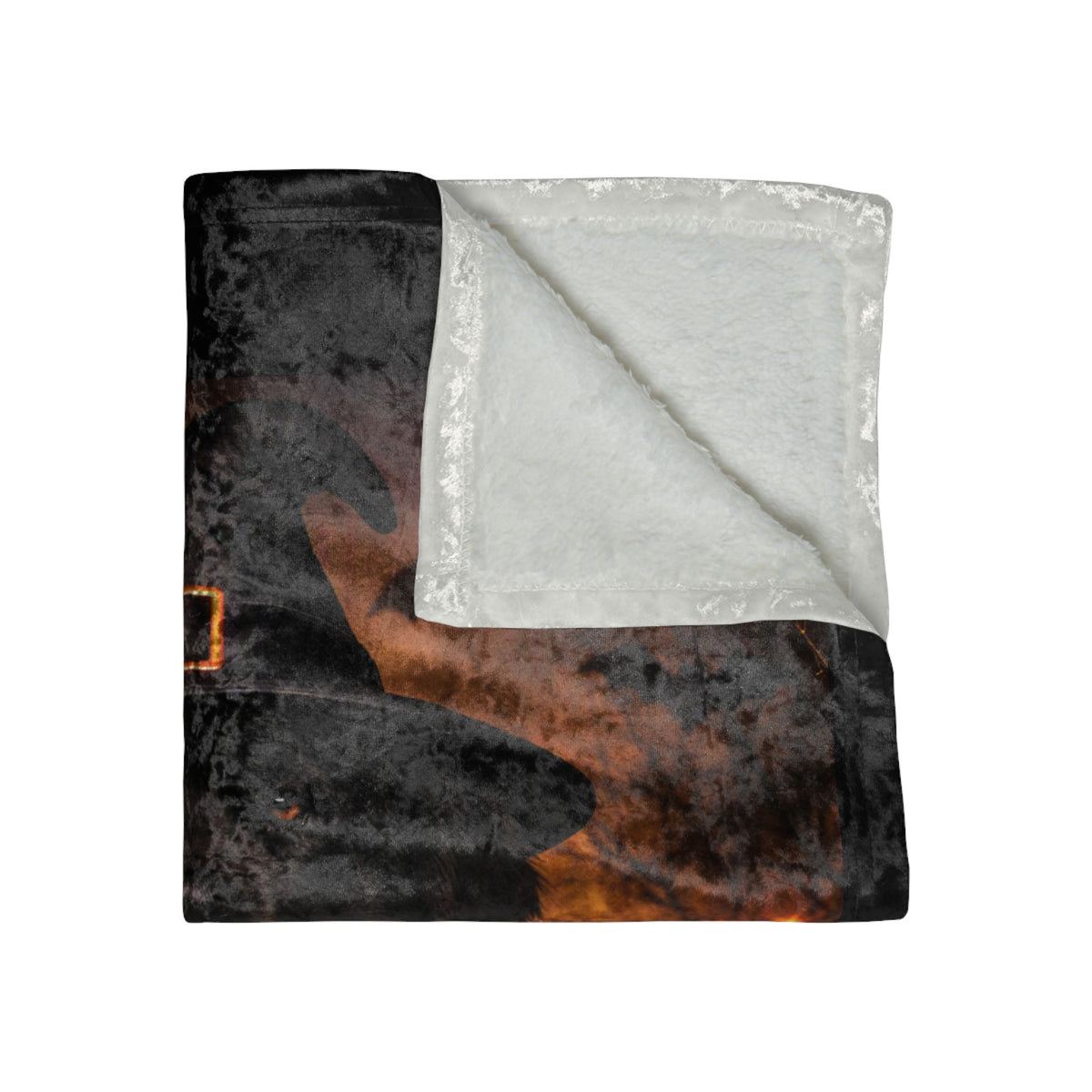 Witch Hat Pack Newfie Crushed Velvet Blanket
