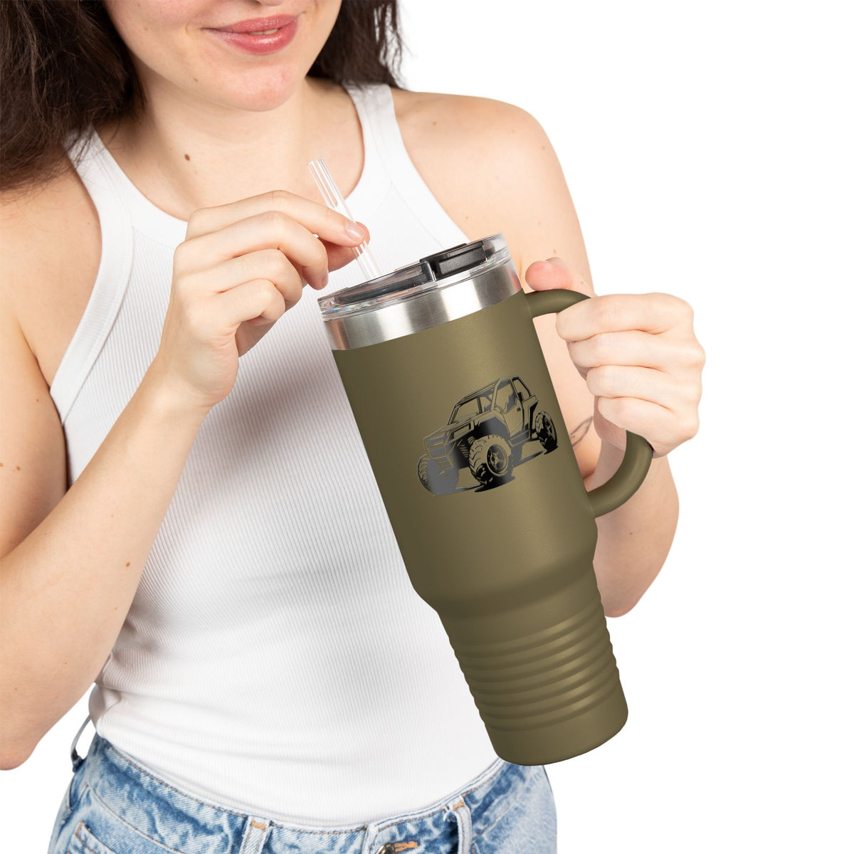 Off The Beaten Path Side By Side Insulated Travel Mug