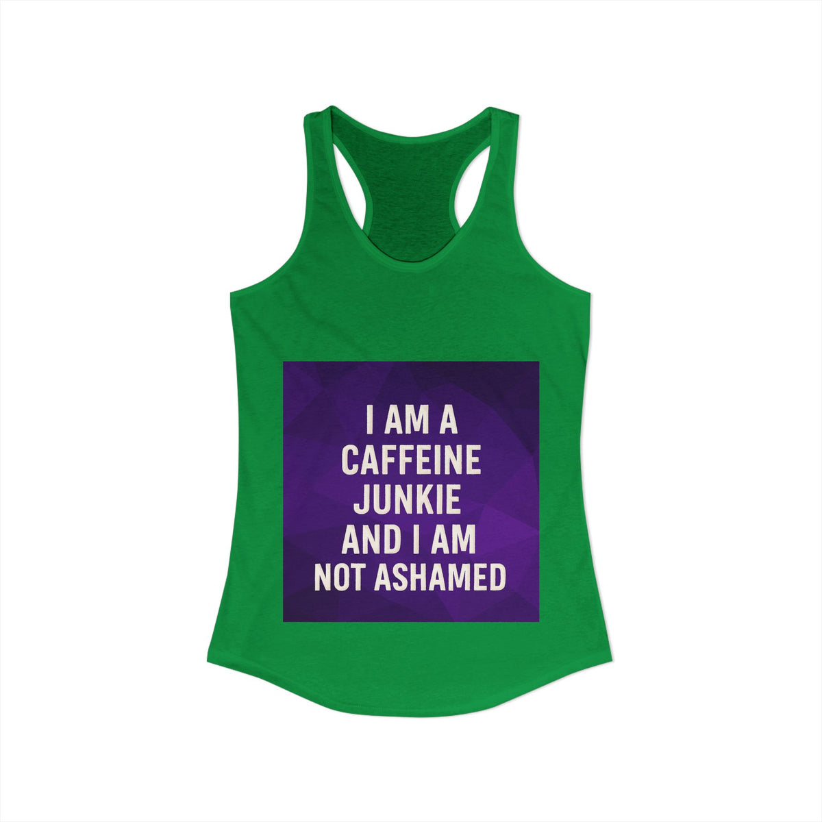 Caffeine Junkie Women's Racerback Tank