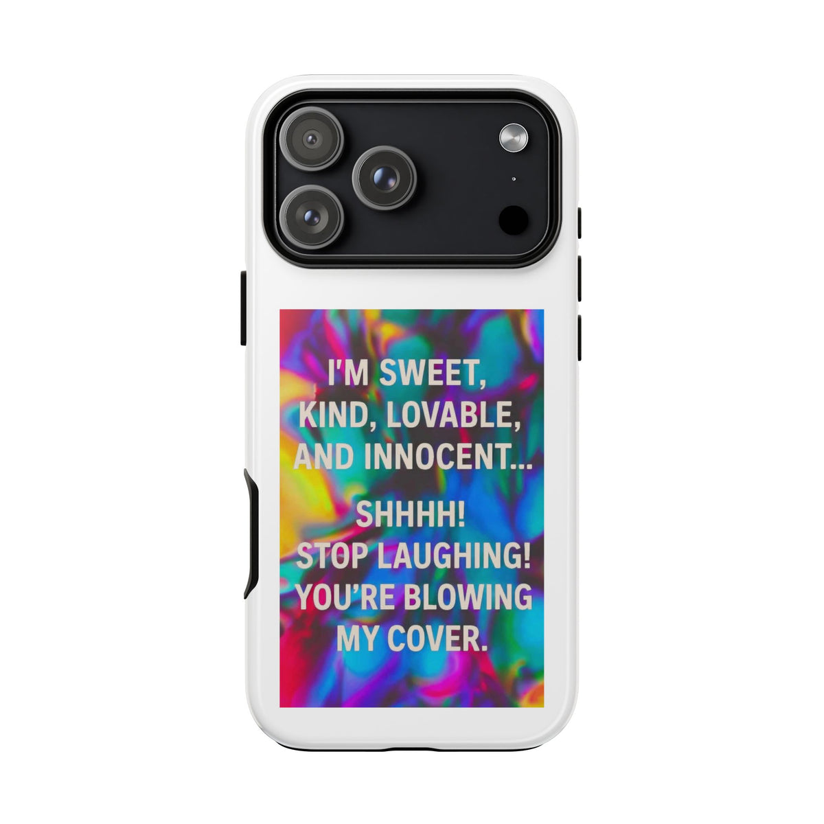 Blowing My Cover iPhone Case