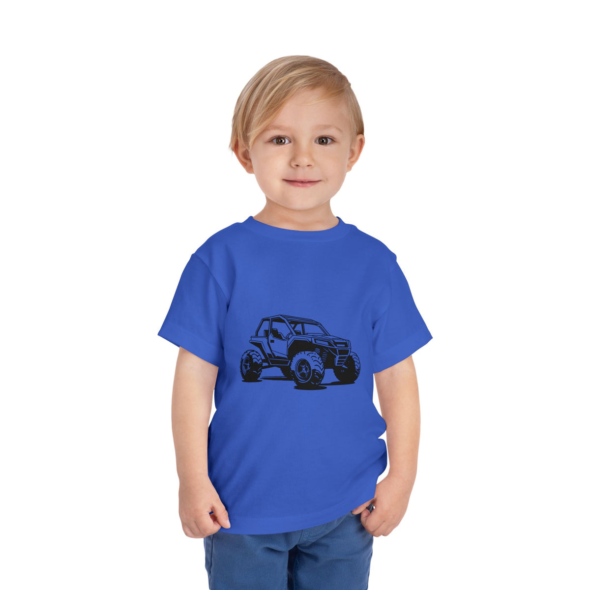 Off The Beaten Path Side By Side Toddler Unisex Short Sleeve Crewneck Tee
