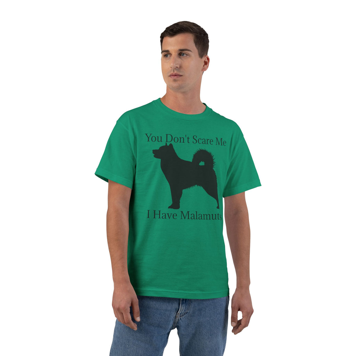 You Don't Scare Me Men's Short-Sleeve Crewneck Tee