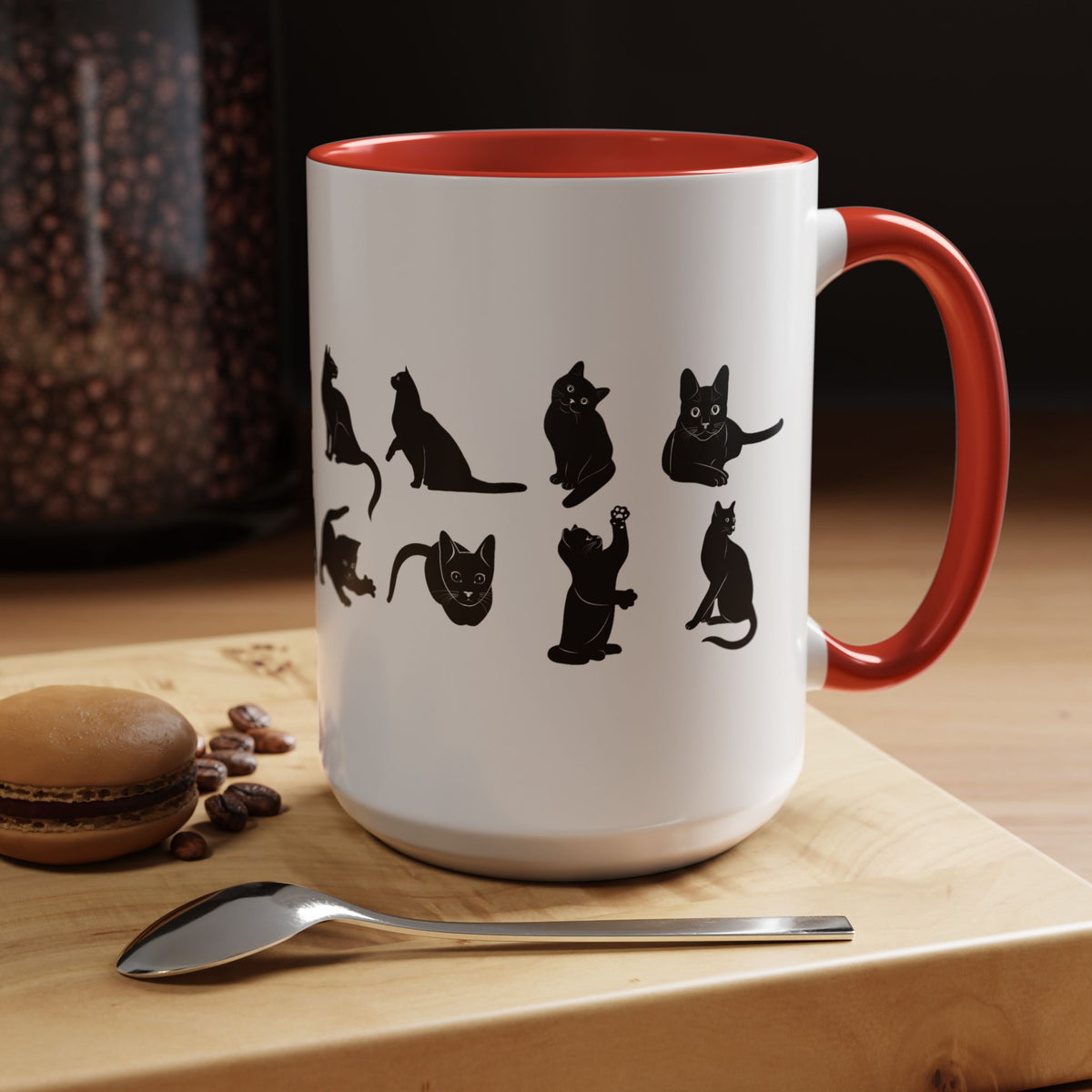 Cats 2-Tone Coffee Mug