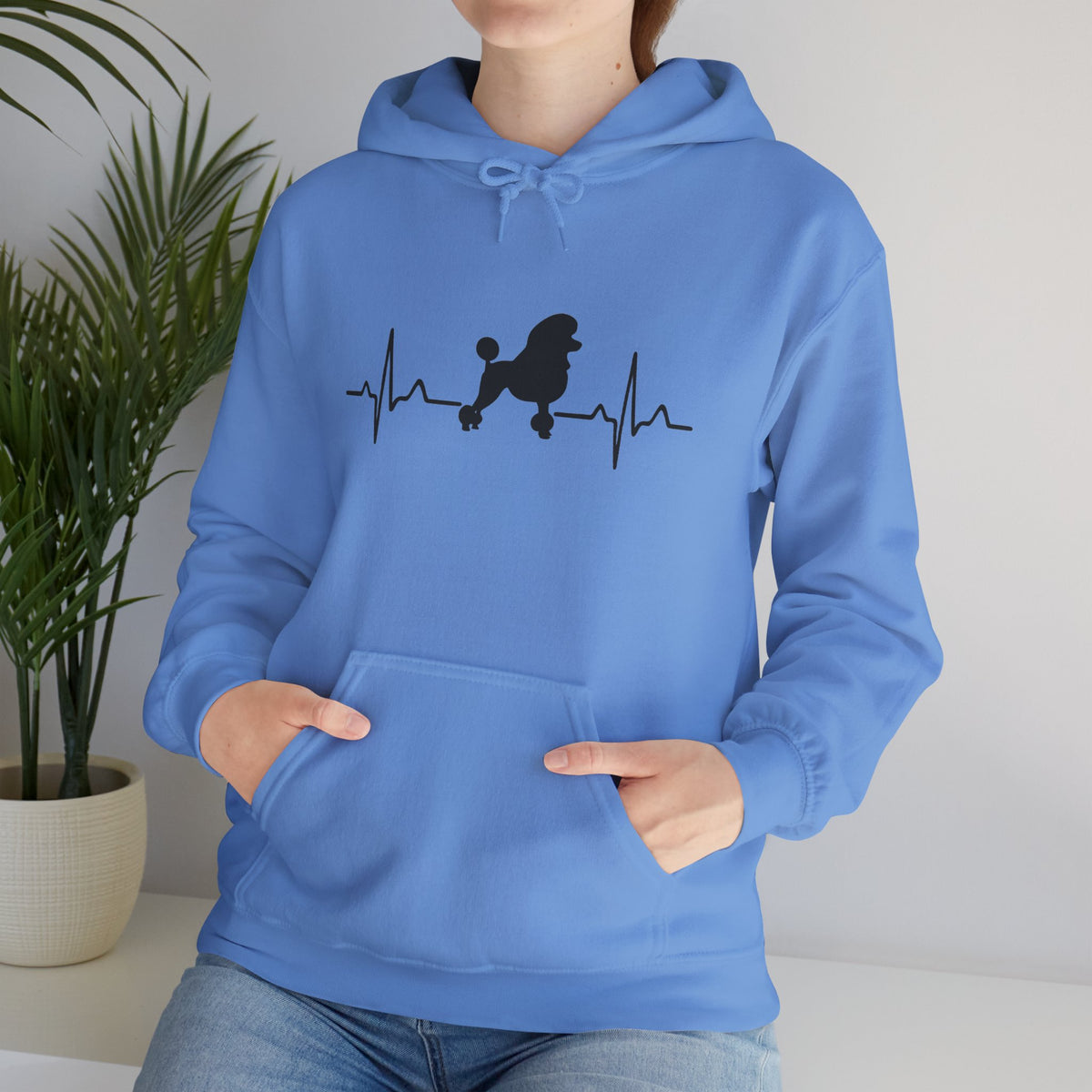 My Heart Beats For Poodles Unisex Hoodie