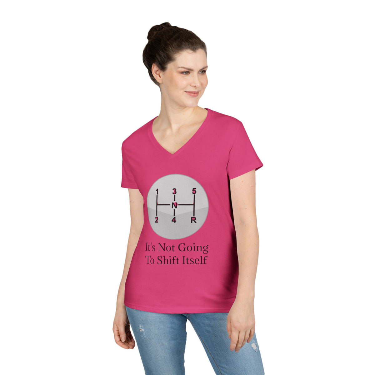 Shift Itself Women's V-Neck Tee