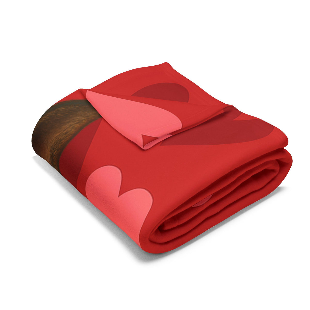 Cupid's Companion German Shepherd Arctic Fleece Blanket