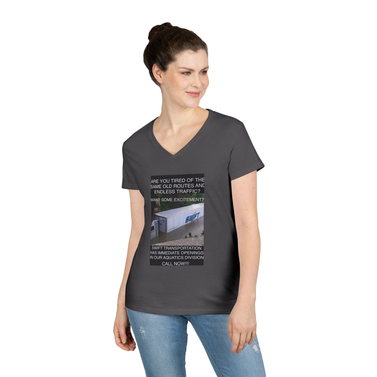 Swift Aquatics Women's V-Neck Tee