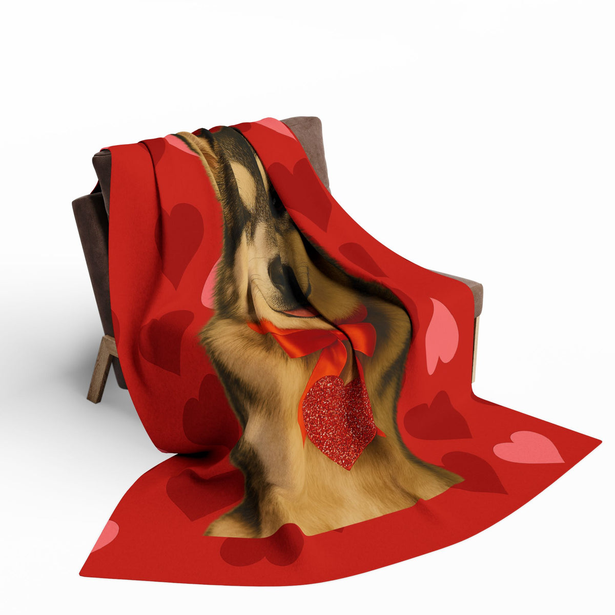 Cupid's Companion Malamute Arctic Fleece Blanket