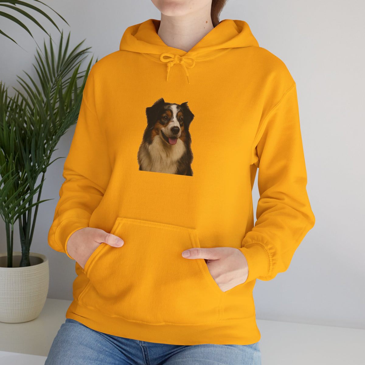 Aussie Head Unisex Hoodie