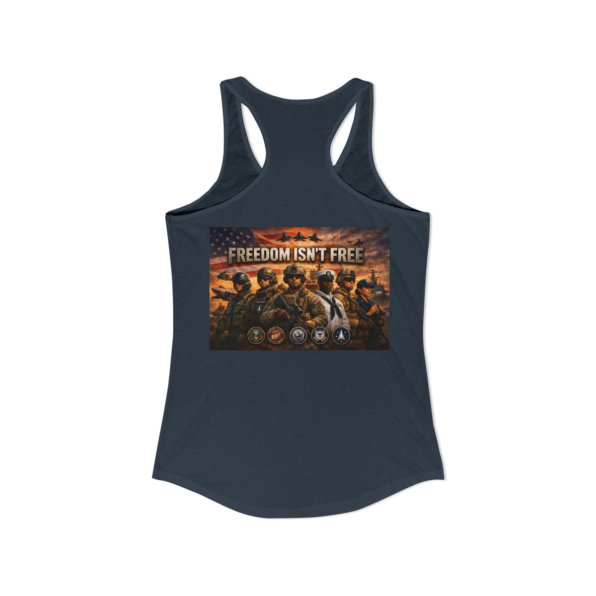 Freedom Isn't Free Women's Racerback Tank