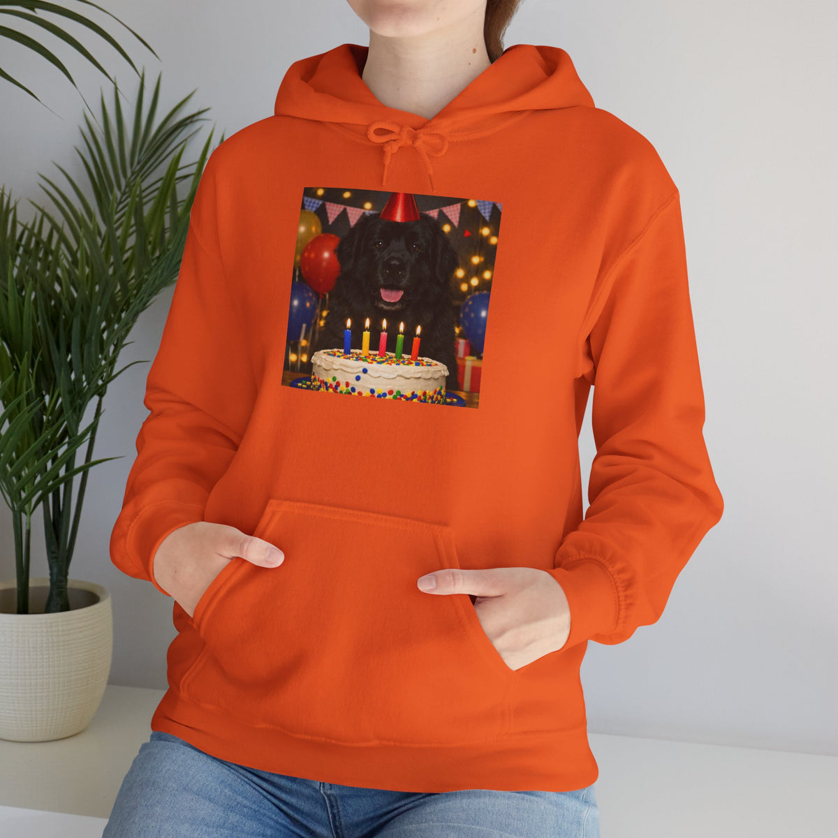 Birthday Buddy Newfie Unisex Hoodie